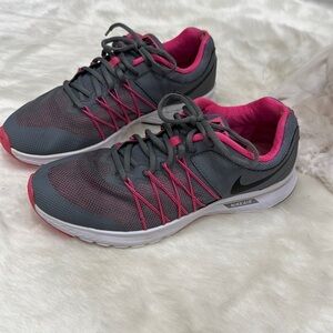 Nike air pink and grey size 9